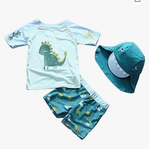 Baby boy swim suit rash guard 3-6 months